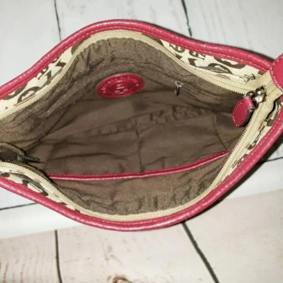 Etienne Aigner Signature‎ Red leather shoulder bag - Picture 4 of 9